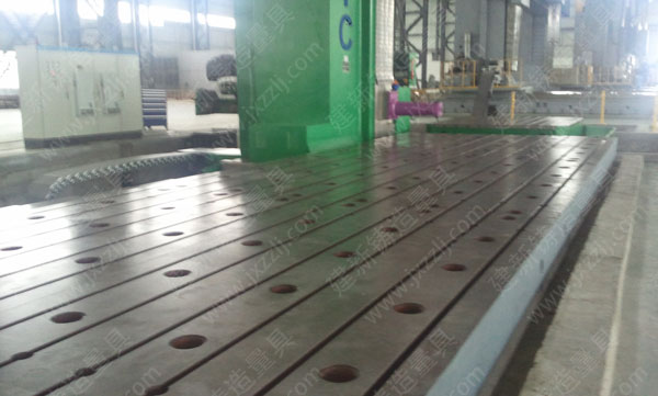 機床工作台安裝使用現場 